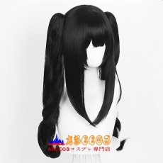 画像2: 魔法少女ノ魔女裁判 クロベ ナノカ 黒部ナノカ Nanoka コスプレウィッグ abccos製 「受注生産」 (2)