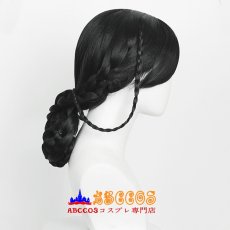 画像3: ウェンズデー wednesday ウェンズデー・アダムス コスプレウィッグ abccos製 「受注生産」 (3)