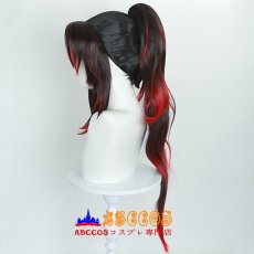 画像5: 鬼滅の刃 黒死牟（こくしぼう）継国 巌勝 コスプレウィッグ abccos製 「受注生産」 (5)