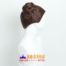 画像3: スター・ウォーズ（Star Wars）レイア・オーガナ (Leia Organa)コスプレウィッグ abccos製 「受注生産」 (3)