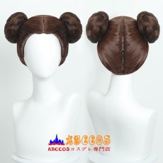 画像7: スター・ウォーズ（Star Wars）レイア・オーガナ (Leia Organa)コスプレウィッグ abccos製 「受注生産」 (7)