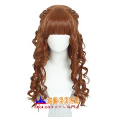 画像1: ウェンズデー wednesday アグネス・デミル コスプレウィッグ abccos製 「受注生産」 (1)