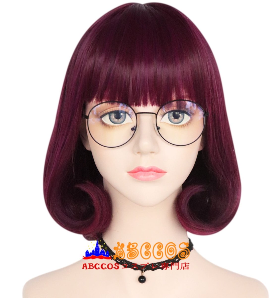 画像1: 弱虫スクービーの大冒険（Scoob!） ヴェルマ Velma  wig コスプレウィッグ abccos製 「受注生産」 (1)