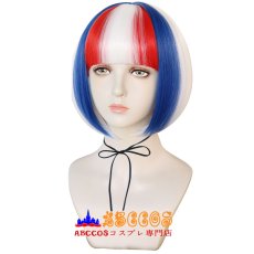 画像3: ハロウィン ぱっつん前髪 カラーボブショート wig コスプレウィッグ abccos製 「受注生産」 (3)