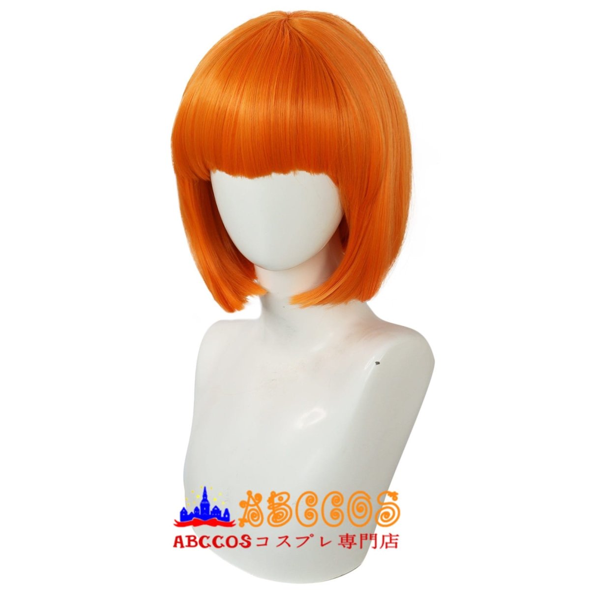 画像3: ハロウィン かわいい気質 ぱっつん前髪 wig コスプレウィッグ abccos製 「受注生産」 (3)
