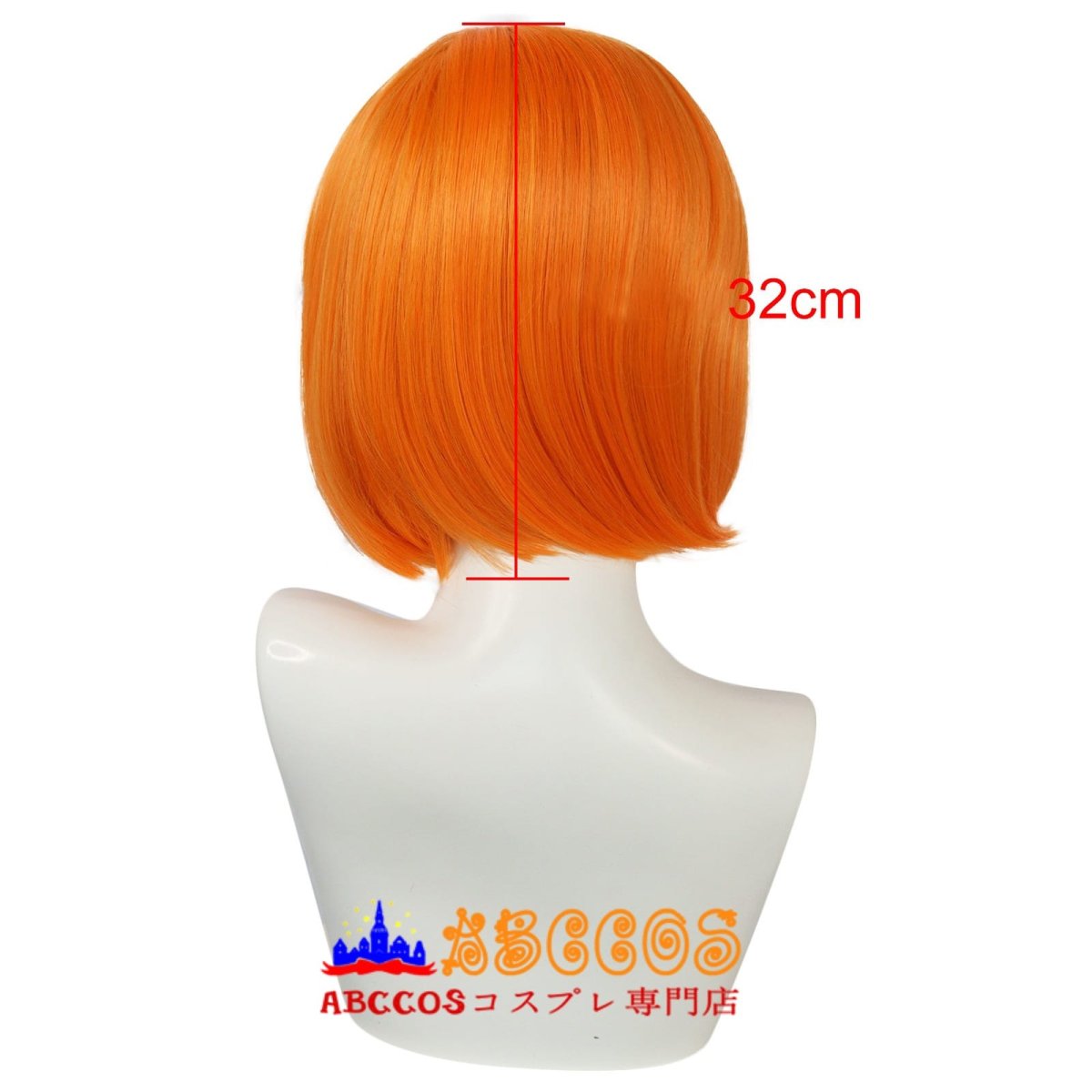 画像6: ハロウィン かわいい気質 ぱっつん前髪 wig コスプレウィッグ abccos製 「受注生産」 (6)