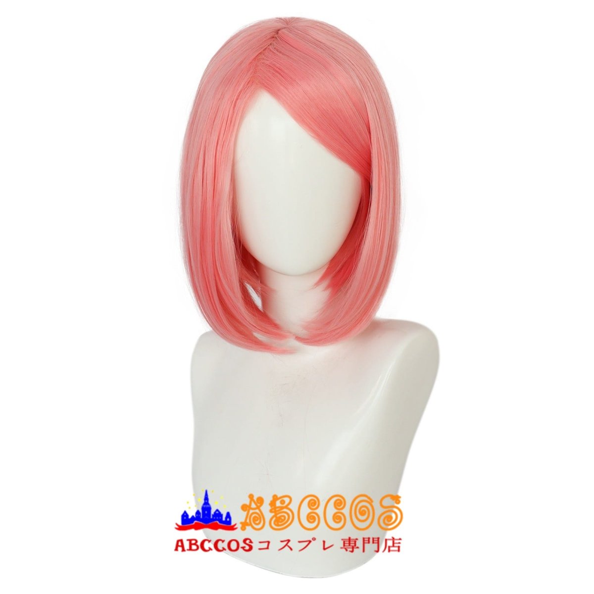 画像1: NARUTO -ナルト- 春野サクラ（はるの さくら）wig コスプレウィッグ abccos製 「受注生産」 (1)
