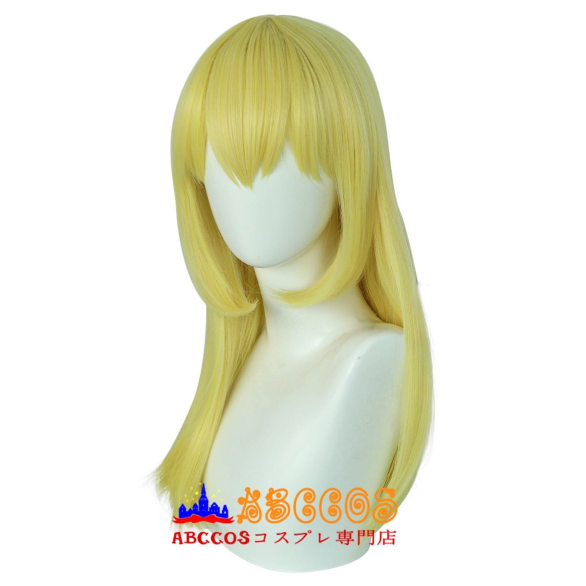画像2: マッシュル-MASHLE- レモン・アーヴィン Lemon Irvine wig コスプレウィッグ abccos製 「受注生産」 (2)