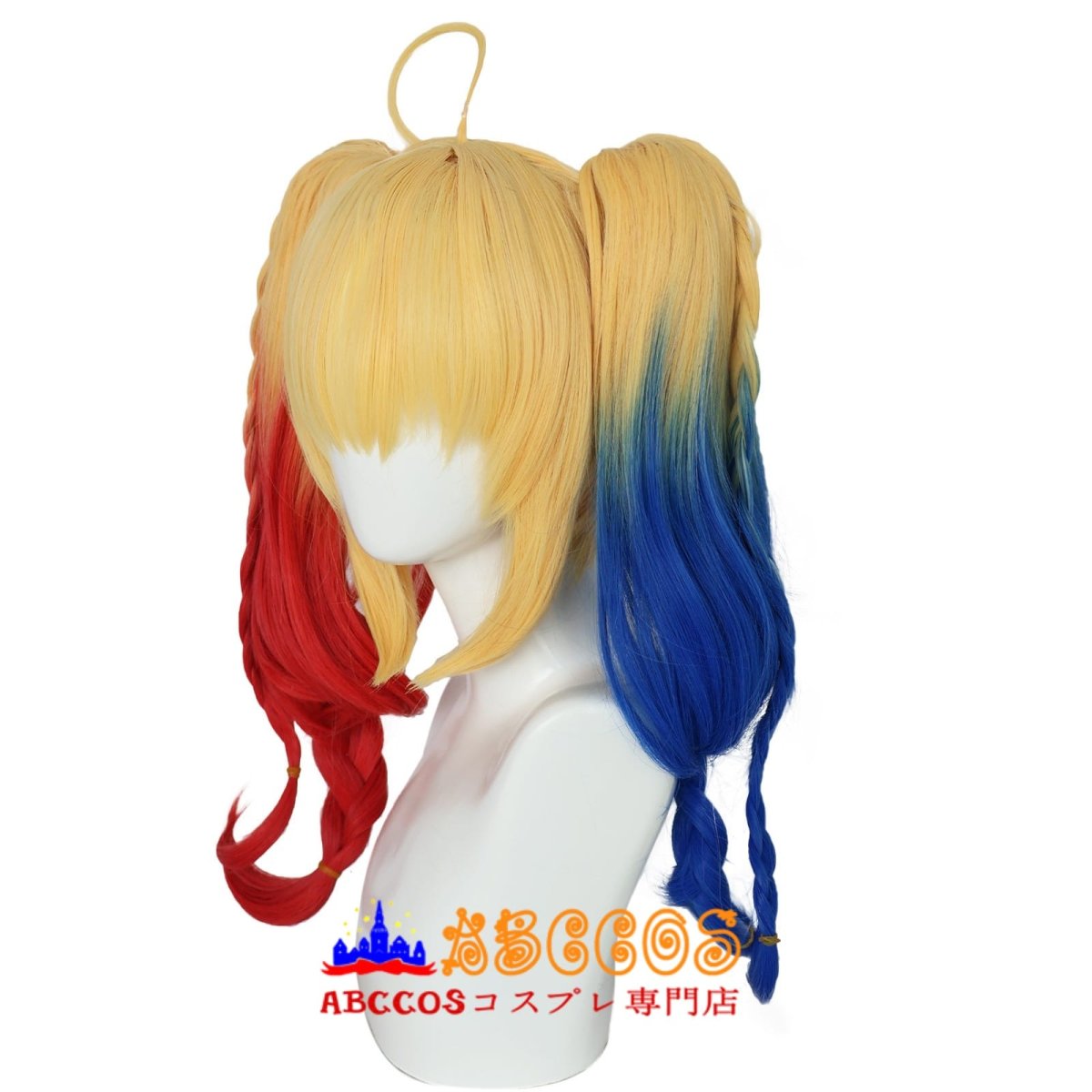 画像3: スーサイド・スクワッド Suicide Squad ハーレイ・クイン Harley Quinn wig コスプレウィッグ abccos製 「受注生産」 (3)