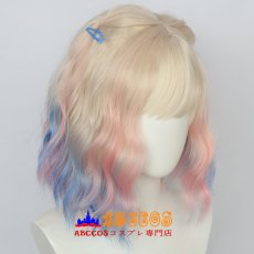 画像2: ウェンズデー（Wednesday）イーニッド・シンクレア wig コスプレウィッグ abccos製 「受注生産」 (2)