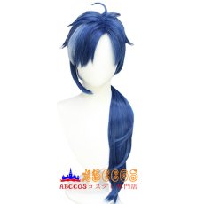 画像1: 原神 Genshin Impact げんしん Kaeya ガイア wig コスプレウィッグ abccos製 「受注生産」 (1)