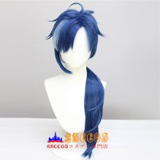 画像2: 原神 Genshin Impact げんしん Kaeya ガイア wig コスプレウィッグ abccos製 「受注生産」 (2)