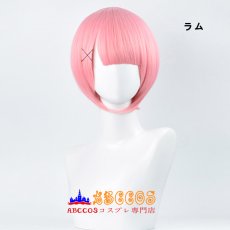 画像6: Re:ゼロから始める異世界生活 レム ラム wig コスプレウィッグ abccos製 「受注生産」 (6)