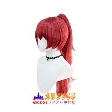 画像1: 魔法少女まどか☆マギカ 佐倉 杏子（さくら きょうこ）wig コスプレウィッグ abccos製 「受注生産」 (1)