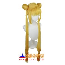 画像2: 美少女戦士セーラームーン 月野 うさぎ（つきの うさぎ）wig コスプレウィッグ abccos製 「受注生産」 (2)