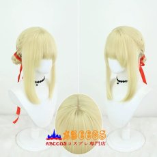 画像3: Violet Evergarden ヴァイオレット・エヴァーガーデン wig コスプレウィッグ abccos製 「受注生産」 (3)