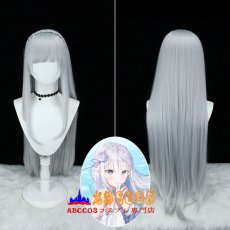 画像5: Re：ゼロから始める異世界生活 エミリア Emilia wig コスプレウィッグ abccos製 「受注生産」 (5)