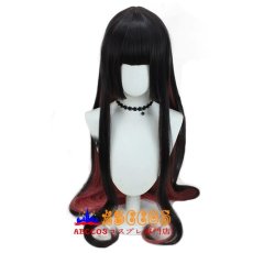 画像1: ロックは淑女の嗜みでして/Rock Is a Lady's Modesty 黒鉄音羽 wig コスプレウィッグ abccos製 「受注生産」 (1)