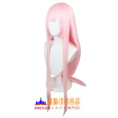 画像3: DARLING in the FRANXX ダーリン・イン・ザ・フランキス002 ゼロツー wig コスプレウィッグ abccos製 「受注生産」 (3)