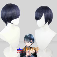 画像6: 黒執事 シエル·ファントムハイヴ wig コスプレウィッグ abccos製 「受注生産」 (6)