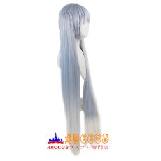 画像2: はつね みく Hatsune Miku 雪ミク wig コスプレウィッグ abccos製 「受注生産」 (2)