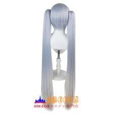 画像4: はつね みく Hatsune Miku 雪ミク wig コスプレウィッグ abccos製 「受注生産」 (4)