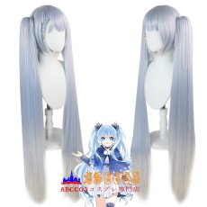 画像5: はつね みく Hatsune Miku 雪ミク wig コスプレウィッグ abccos製 「受注生産」 (5)