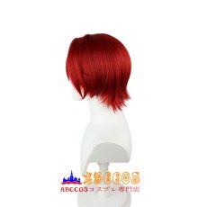 画像3: あんさんぶるスターズ! 朱桜司（すおう つかさ） wig コスプレウィッグ abccos製 「受注生産」 (3)