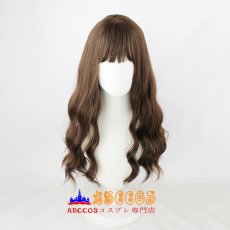 画像1: Harry Potter Hermione Granger ハリー・ポッター ハーマイオニー・グレンジャー wig コスプレウィッグ abccos製 「受注生産」 (1)