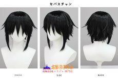 画像10: 黒執事 トランシー セバスチャン wig コスプレウィッグ abccos製 「受注生産」 (10)