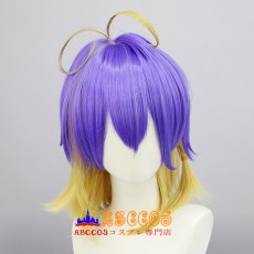 画像2: にじさんじプロジェクト Vtuber アスター アルカディア ILUNA Aster Arcadia wig コスプレウィッグ abccos製 「受注生産」 (2)