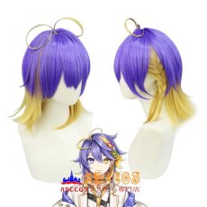 画像8: にじさんじプロジェクト Vtuber アスター アルカディア ILUNA Aster Arcadia wig コスプレウィッグ abccos製 「受注生産」 (8)