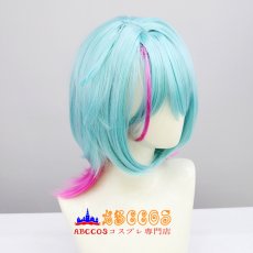 画像3: にじさんじプロジェクト Vtuber ILUNA Kyo Kaneko 金子鏡 wig コスプレウィッグ abccos製 「受注生産」 (3)