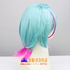 画像4: にじさんじプロジェクト Vtuber ILUNA Kyo Kaneko 金子鏡 wig コスプレウィッグ abccos製 「受注生産」 (4)