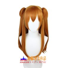 画像1: 新世紀エヴァンゲリオン 惣流・アスカ・ラングレー wig コスプレウィッグ abccos製 「受注生産」 (1)