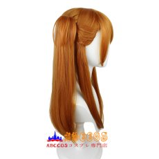 画像2: 新世紀エヴァンゲリオン 惣流・アスカ・ラングレー wig コスプレウィッグ abccos製 「受注生産」 (2)