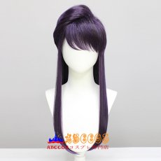 画像6: 古見さんは、コミュ症です。長名 なじみ 古見硝子 wig コスプレウィッグ abccos製 「受注生産」 (6)