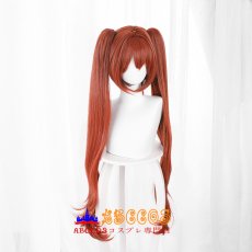 画像1: ウマ娘 プリティーダービー Pretty Derby ダイワスカーレット wig コスプレウィッグ abccos製 「受注生産」 (1)