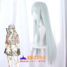 画像3: はたらく細胞 White Blood Cell 白血球 はっけっきゅう wig コスプレウィッグ abccos製 「受注生産」 (3)