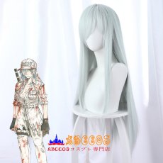 画像4: はたらく細胞 White Blood Cell 白血球 はっけっきゅう wig コスプレウィッグ abccos製 「受注生産」 (4)