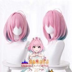 画像5: アイドルマスター シンデレラガールズ 夢見 りあむ Yumemi Riamu wig コスプレウィッグ abccos製 「受注生産」 (5)