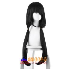 画像1: デート·ア·ライブ 時崎 狂三（ときさき くるみ） wig コスプレウィッグ abccos製 「受注生産」 (1)