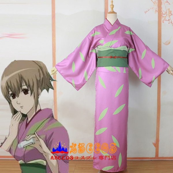 銀魂 沖田ミツバ コスプレ衣装 銀魂/GINTAMA ぎんたま 冲田ミツバ（おきた みつば)Okita Mitsuba