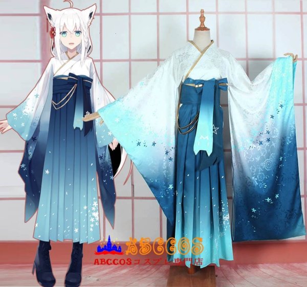 ホロライブ hololive 白上 フブキ コスプレ衣装 abccos製 「受注生産