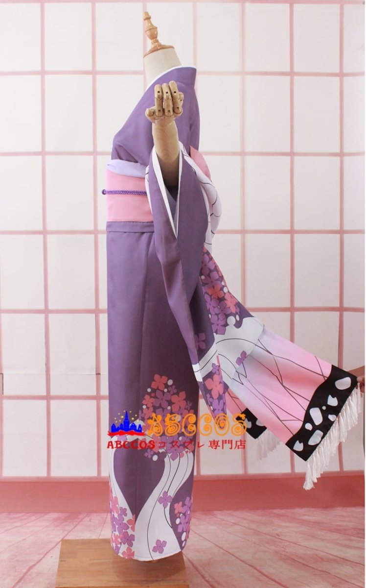 画像8: 鬼滅の刃 胡蝶しのぶ(こちょう しのぶ)コスプレ衣装 abccos製 「受注生産」 (8)