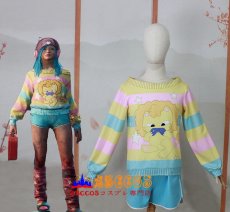 画像7: Dead by Daylight デッド バイ デイライト Feng Min ワイン コスプレ衣装 abccos製 「受注生産」 (7)