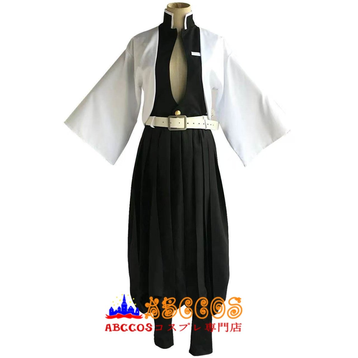 画像1: 鬼滅の刃 不死川 実弥（しなずがわ さねみ）コスプレ衣装 abccos製 「受注生産」 (1)