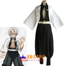 画像5: 鬼滅の刃 不死川 実弥（しなずがわ さねみ）コスプレ衣装 abccos製 「受注生産」 (5)