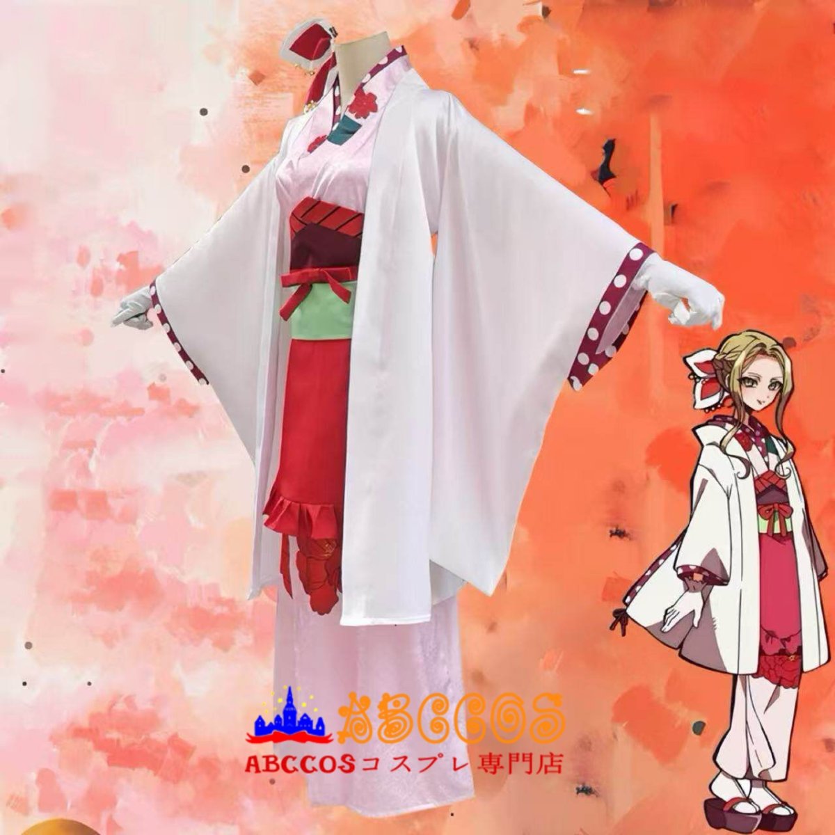 画像7: 地縛少年花子くん 「ミサキ階段」 ヤコ コスプレ衣装 abccos製 「受注生産」 (7)