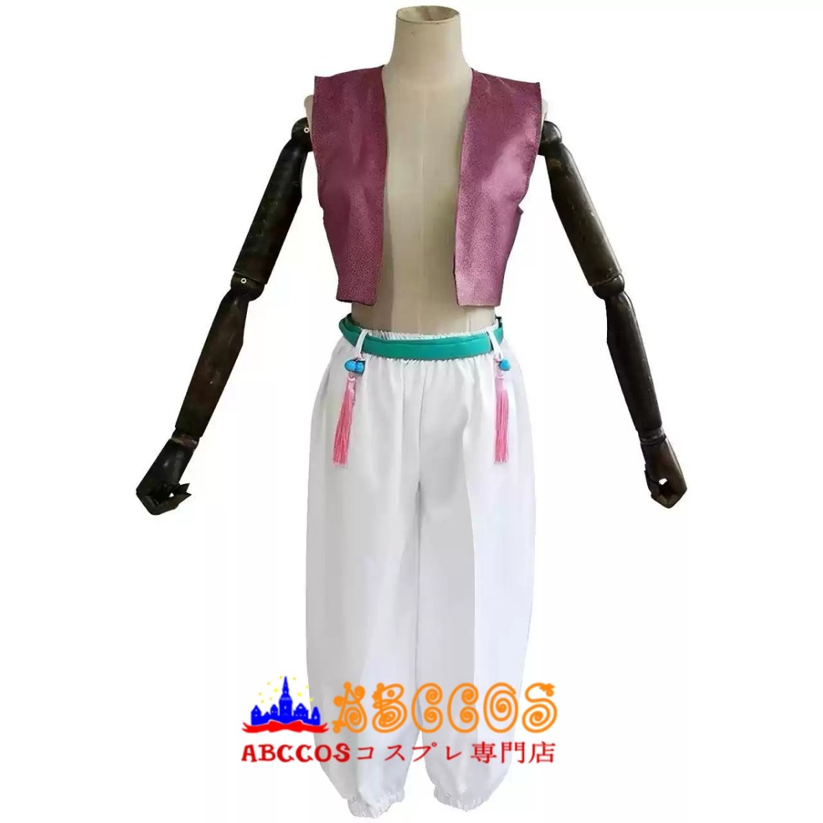 画像1: 鬼滅の刃 猗窩座（あかざ） コスプレ衣装 abccos製 「受注生産」 (1)